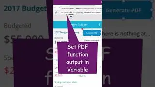 How to Download PDFs DIRECTLY from Power Apps with the PDF Function #Shorts