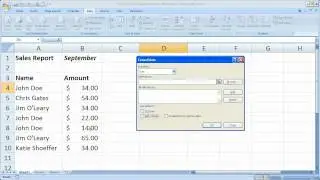 Consolidate Data in Excel that has Multiple Duplicate Values On the Same Excel Worksheet