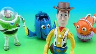 DISNEY HATCH'N HEROES TOY STORY WOODY TRANSFORMING TOY REVIEW