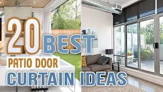 20 Best Patio Door Curtain Ideas