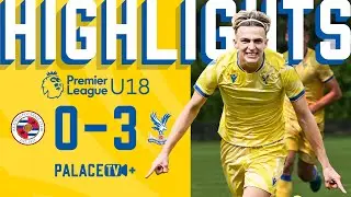 DERRY SCORES TWO FREE-KICK'S 🎯🦅 | Reading 0-3 Palace | U18 Match Highlights