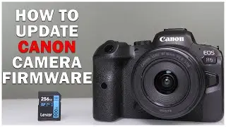 How to Update Canon Camera Firmware