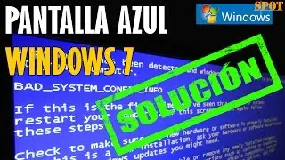 Reparar errores de pantalla azul en Windows 7