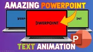 🔥 Awesome PowerPoint Text Animation In 3 Minutes 🔥