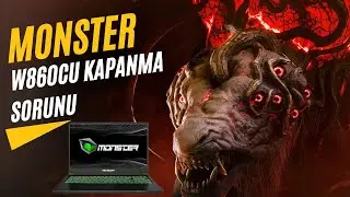 MONSTER W860CU KAPANMA SORUNU, MONSTER W860CU  FAN BAKIMI