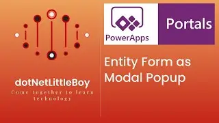 Create Entity Form as Modal Popup | Create Custom Button on Entity Form | Dynamics CRM 365