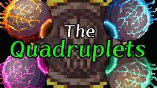 I Added the Quadruplets to Terraria in Forgotten Evils - Cursed Mode