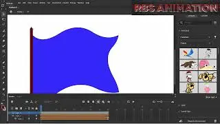 Adobe Animate CC 2022 FREE FOR ANIMATIOLN (FLAG ANIMATION)  | 