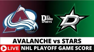 DALLAS STARS VS COLORADO AVALANCHE LIVE 🏒 NHL Playoff Game Score MAY 13,2024- West 2nd Round -Game 4