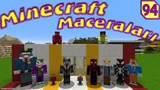 KURTADAM ÖRÜMCEK KÖYÜNDE (Minecraft Maceraları 94)