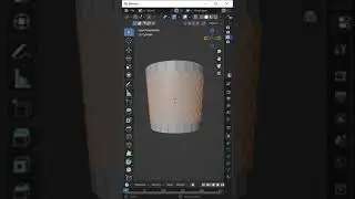 Blender Speed Modeling | Dust Bin - Blender | #fxgraphix #blender3d #shorts #dustbin #speedmodeling.