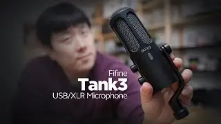 Fifine Tank3 USB & XLR Dynamic Microphone - Unboxing, Setup, Testing, and Review