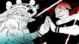 Sukuna VS. Mahoraga - Animated Manga