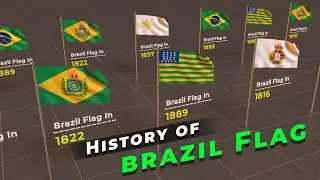 History of Brazil Flag | Evolution of Brazil flag | flags of the world