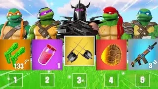 The *RANDOM* TMNT Challenge in Fortnite