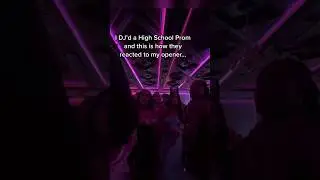 The greatest high school prom DJ ever 🔥