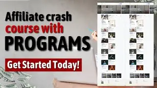 affiliate crash course with high ticket affiliate program