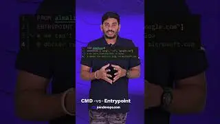 CMD vs Entry Point | Docker Container Creation | Devops Training in Telugu @DevOpsAndCloudWithSiva