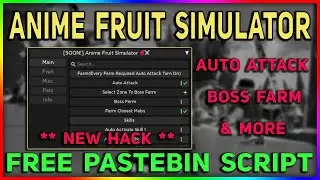 [TRADING!] Anime Fruit Simulator Script - Auto Attack | Get All Fruit | Boss Farm & More