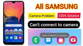 Samsung A10s Cant connect to camera solution