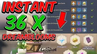 Instant 300 Primogems / 36 Dreamblooms Dream of Blooms Event | Genshin Impact