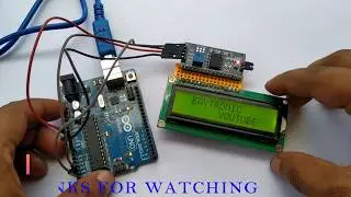 #2 Arduino Beginner Tutorial - Connect I2C LCD 16* 2 to Arduino UNO