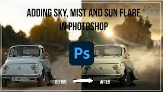 Adding Light Rays and Sun Flare in Photoshop