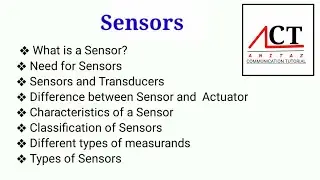 Sensors || What Is Sensor?