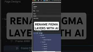 How to use Figma AI to rename your layers | Config 2024 