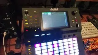 akai force + iconnectivity MioXL midi connectivity