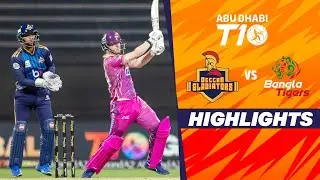 Bangla Tigers vs Deccan Gladiators | Abu Dhabi T10 | Match 8 | Highlights | JioCinema & Sports18