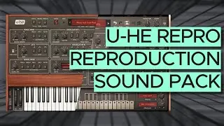 U-He RePro 1 and RePro 5 Presets for Techno, Ambient and Electronica 