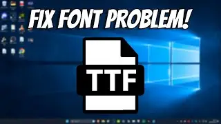 How To Fix Weird Font Problem in Windows 11