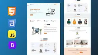 Building a Modern Furniture Landing Page with HTML and CSS