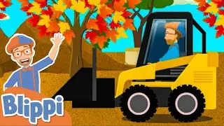 Skid Loader Song｜Blippi｜Childrens Music｜Trucks For Kids｜Geckos Songs