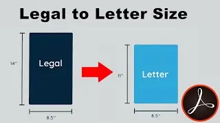 how to convert legal size document to letter size pdf using adobe acrobat pro 2017