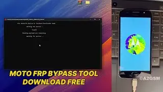 Moto FRP Bypass Free Tool | Motorola G, E, M, Series Google Account FRP Unlock 1 Click | A2GSM