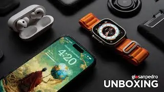 Giving Papa an Apple Watch Ultra | iPhone 14 Pro & AirPods Pro 2 Unboxing (ASMR)