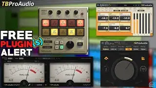 FREE PLUGIN ALERT - 4 FREE PLUGINS FROM TB Pro Audio