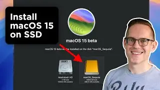 How to Install macOS 15 Sequoia Beta on an SSD - External Hard Drive