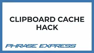 Clipboard Manager Hack