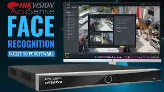 Hikvision acusense dvr face recognition enable and push the notification to ivms 4200 PC over LAN