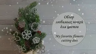 Обзор любимых ножей для цветов / My favorite flowers cutting dies