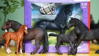 Фризы и другие лошади: Schleich и не только