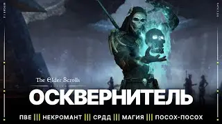 TESO 🔥 ПвЕ Некромант 💀 Мана Семи-Ренж ДД | Осквернитель | Версия 1.0 | Патч 8.0.5 | High Isle