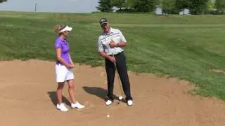 How do you hit out of a fairway bunker?