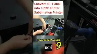 Convert Epson XP-15000 into DTF or Sublimation Printer - 9