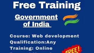 Software jobs Training & Certification | Government of India  #free #cfbr #softwarecourse