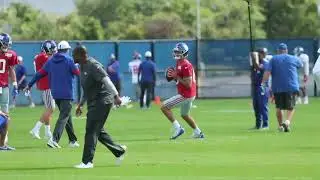 Giants Daniel Jones practice highlights as starting QB