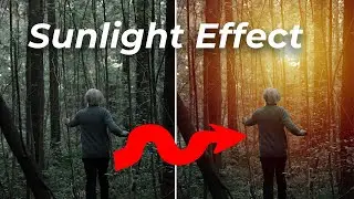 How to Create a Sunlight effect in Photoshop-tutorial